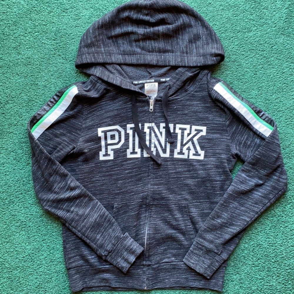 VS Pink - dark grey/black/white/green set